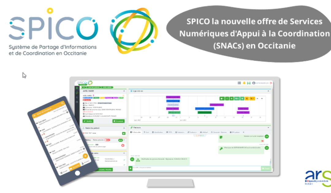 Dans le Nord Aveyron, les outils SPICO (E-Santé Occitanie) facilitent l’exercice pluriprofessionnel coordonné et donc le suivi des patients