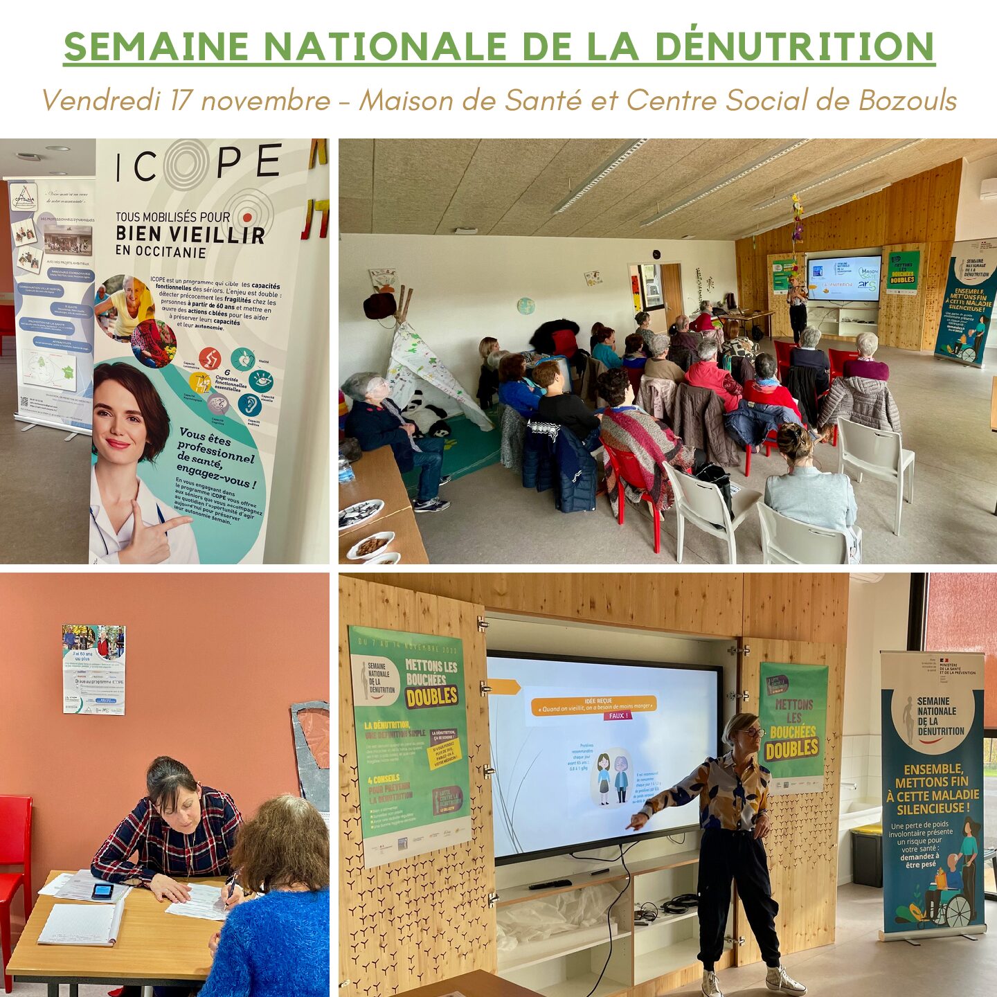 Semaine nationale de la dénutrition en Nord Aveyron