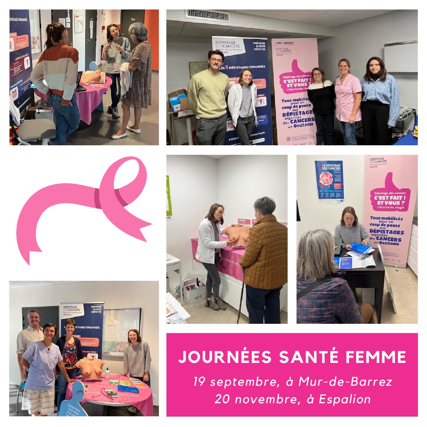 Journées santé femme à Espalion et Mur-de-Barrez