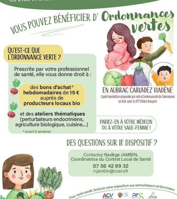 Lancement de l’expérimentation « Ordonnance Verte » en Aubrac-Carladez-Viadène