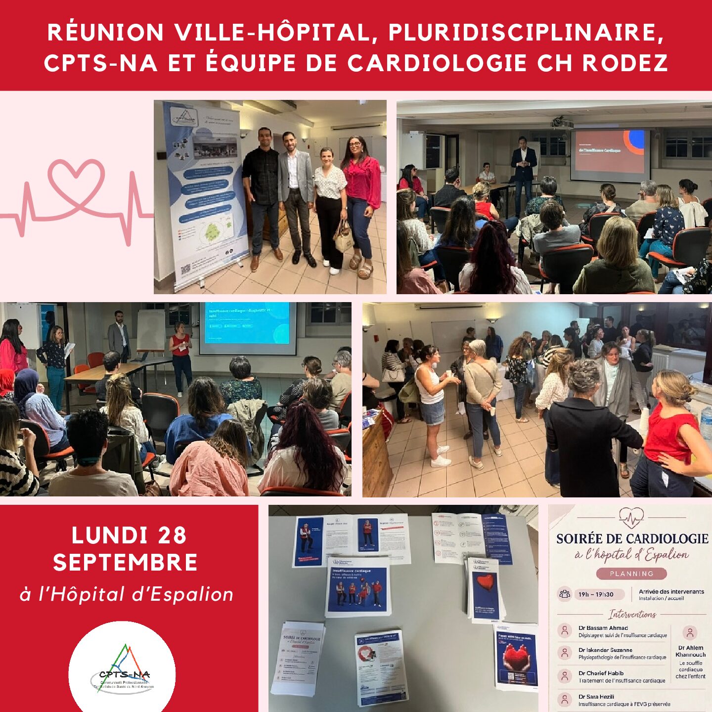 Soirée ville-hôpital cardiologie en Nord Aveyron