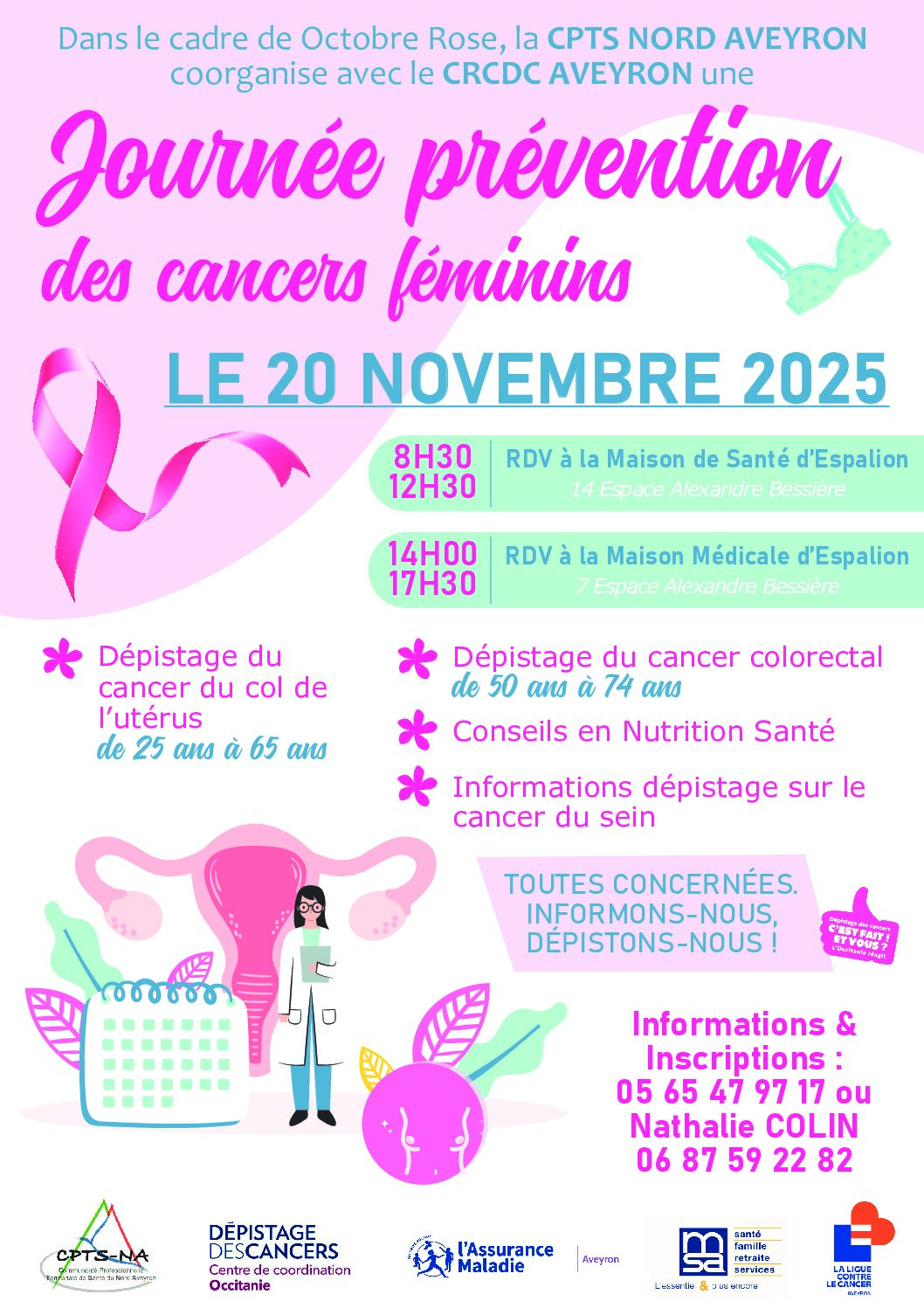 Prévention cancers féminins
