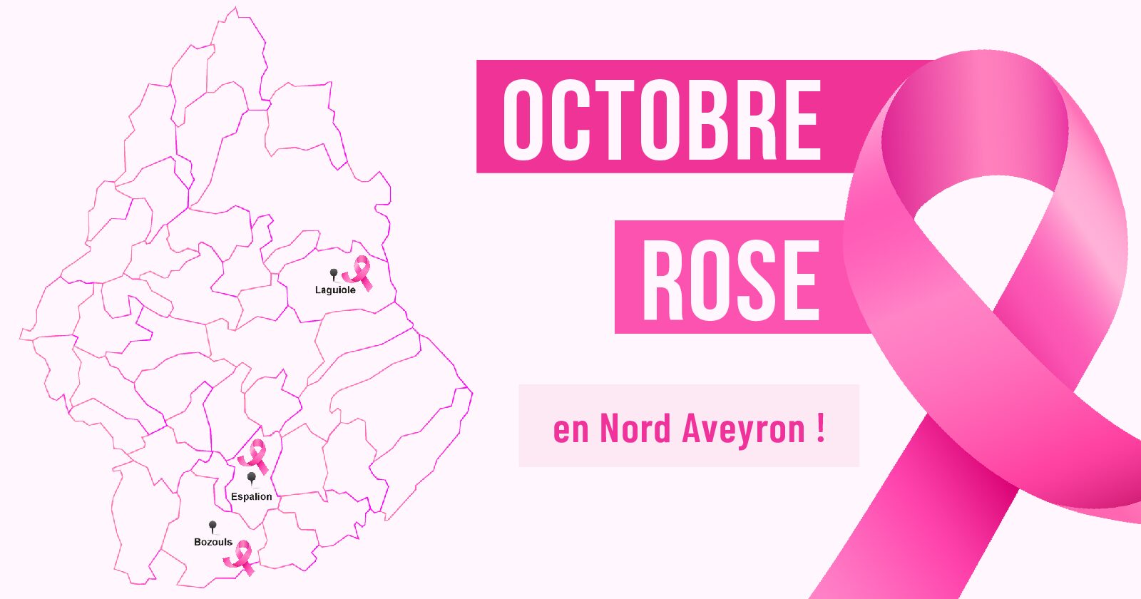 🌸 Octobre Rose en Nord Aveyron 🌸